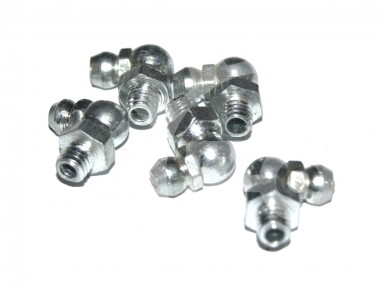 Smarowniczka skośna M 6 x 1 45-stopni