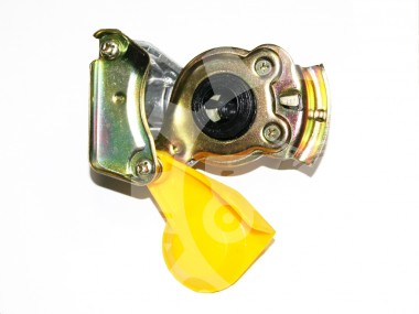 Szybkozłącze pneumatyczne twarde M 16 czerwone