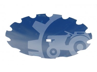Talerz uzębiony B-460 /zwykły/