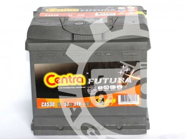 Akumulator Centra Futura, 12 V 53 Ah 540 A prawy CA530