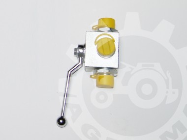 Zaw&oacute;r kulowy 3-drogowy M22x1,5