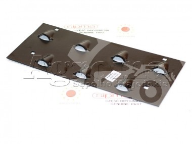 Blacha oporowa komory