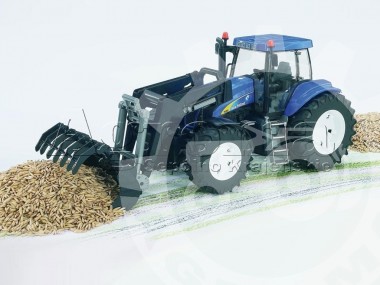 Ciągnik New Holland T8040 z ładowaczem