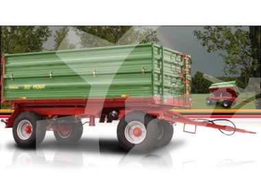 Przyczepa dwuosiowa T 672 PRONAR