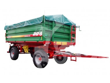 Przyczepa dwuosiowa DB 6000 METALTECH