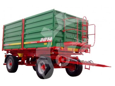 Przyczepa dwuosiowa DB 14000 METALTECH