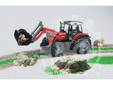 Ciągnik Massey Ferguson 7480 z ładowaczem