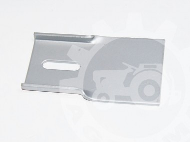 Skrobak wału zaginany