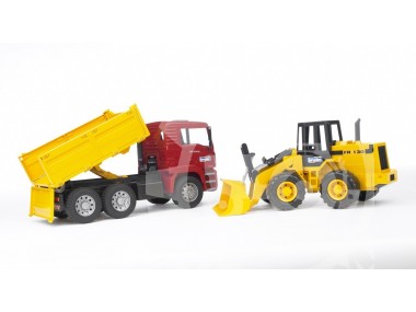 Zabawka 02752 Man wywrotka z ładowarką