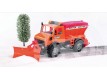 Zabawka 02572 Unimog z piaskarką i pługiem do odśnieżania