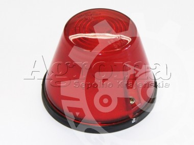 Lampa obrysowa czerwona E92 okragła wysoka